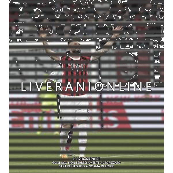 esultanza olivier giroud dopogol -MILAN vs SALERNITANA 38a giornata Campionato Calcio Serie A TIM 25.05.2024 ©PAOLO GIAMPIETRI / AGENZIA ALDO LIVERANI SAS