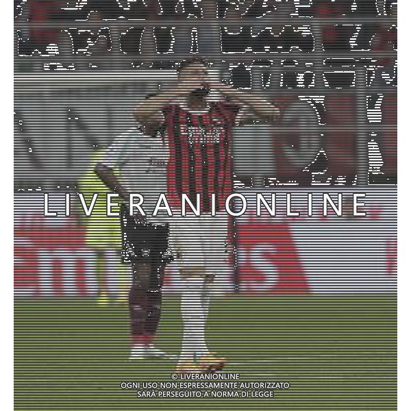 esultanza olivier giroud dopogol -MILAN vs SALERNITANA 38a giornata Campionato Calcio Serie A TIM 25.05.2024 ©PAOLO GIAMPIETRI / AGENZIA ALDO LIVERANI SAS