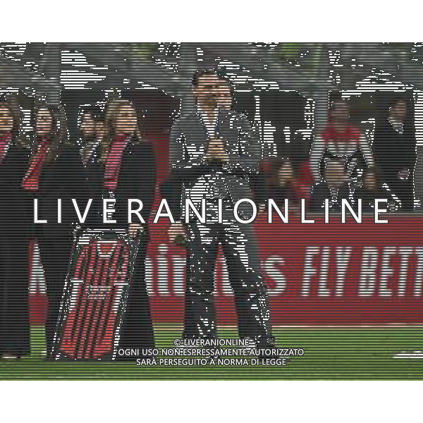 Milan vs Salernitana nella foto Zlatan Ibrahimovic Milano 25-05-2024 Stadio Giuseppe Meazza - San Siro Campionato Serie A TIM - 38a giornata foto Roberto Garavaglia/Agenzia Aldo Liverani sas/ AGENZIA ALDO LIVERANI SAS