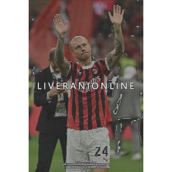 Milan vs Salernitana nella foto Simon Kjaer (Milan) Milano 25-05-2024 Stadio Giuseppe Meazza - San Siro Campionato Serie A TIM - 38a giornata foto Roberto Garavaglia/Agenzia Aldo Liverani sas/ AGENZIA ALDO LIVERANI SAS