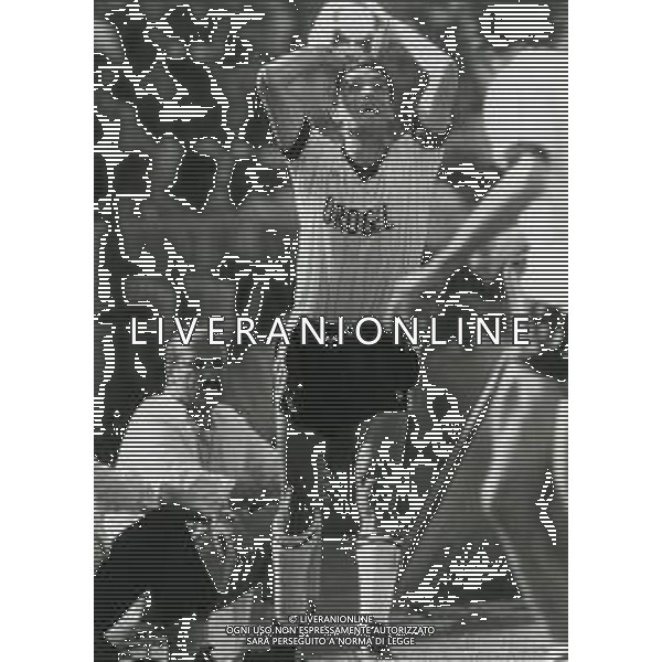 ST-RETROSPETTIVA AGATINO CUTTONE CALCIATORE NELLA FOTO AGATINO CUTTONE CON LA MAGLIA DEL CESENA CALCIO AG ALDO LIVERANI SAS