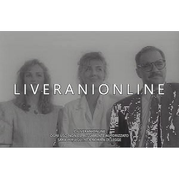 NEG- RETROPETTIVA PATRICIA HEARST ATTRICE NELLA FOTO PATRICIA HEARST CON NATASHA RICHARDSON E IL REGISTA PAUL SCHRADER A CANNES NELL\'ANNO 1987 AG ALDO LIVERANI SAS
