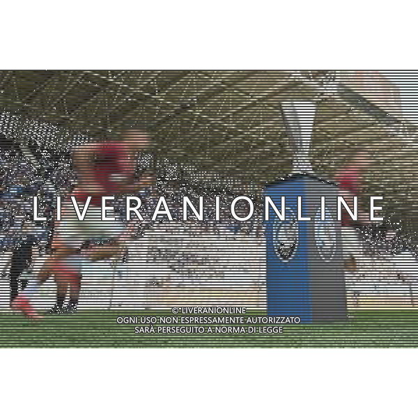 TVRG Atalanta vs Torino nella foto il trofeo della UEFA Europa League posizionato a bordo campo prima della gara Bergamo 26-05-2024 Gewiss Stadium Campionato Serie A TIM - 38a giornata foto Roberto Garavaglia/Agenzia Aldo Liverani sas/AGENZIA ALDO LIVERANI SAS