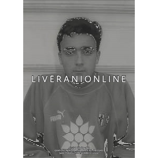 NEG-RETROSPETTIVA SIMONE BARONE CALCIATORE NELLA FOTO SIMONE BARONE CON LA MAGLIA DEL PARMA CALCIO ANNO 1995-1996 AG ALDO LIVERANI SAS