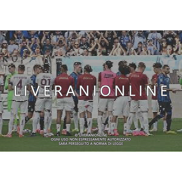 TVRG Atalanta vs Torino nella foto i giocatori del Torino rendono omaggio ai giocatori dell\'Atalanta Bergamo 26-05-2024 Gewiss Stadium Campionato Serie A TIM - 38a giornata foto Roberto Garavaglia/Agenzia Aldo Liverani sas/AGENZIA ALDO LIVERANI SAS