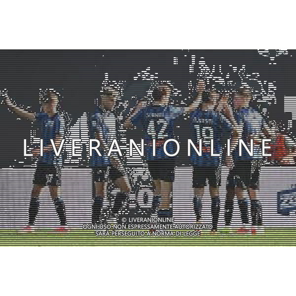 TVRG Atalanta vs Torino nella foto esultanza Atalanta dopo il gol del 2 a 0 Ademola Lookman Bergamo 26-05-2024 Gewiss Stadium Campionato Serie A TIM - 38a giornata foto Roberto Garavaglia/Agenzia Aldo Liverani sas/AGENZIA ALDO LIVERANI SAS