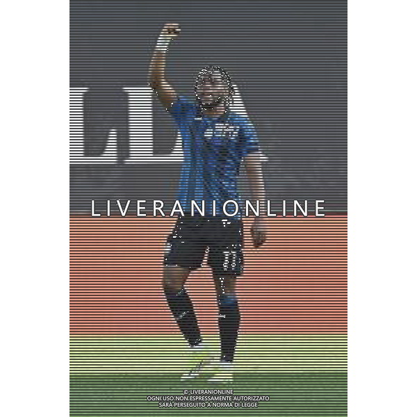 TVRG Atalanta vs Torino nella foto Ademola Lookman (Atalanta) esulta dopo il gol del 2 a 0 Bergamo 26-05-2024 Gewiss Stadium Campionato Serie A TIM - 38a giornata foto Roberto Garavaglia/Agenzia Aldo Liverani sas/AGENZIA ALDO LIVERANI SAS