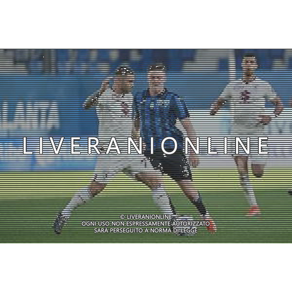 TVRG Atalanta vs Torino nella foto Karol Linetty (Torino) e Emil Holm (Atalanta) Bergamo 26-05-2024 Gewiss Stadium Campionato Serie A TIM - 38a giornata foto Roberto Garavaglia/Agenzia Aldo Liverani sas/AGENZIA ALDO LIVERANI SAS