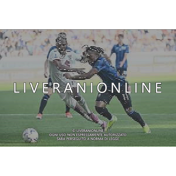 TVRG Atalanta vs Torino nella foto Adrien Fidele Tameze (Torino) e Ademola Lookman (Atalanta) Bergamo 26-05-2024 Gewiss Stadium Campionato Serie A TIM - 38a giornata foto Roberto Garavaglia/Agenzia Aldo Liverani sas/AGENZIA ALDO LIVERANI SAS