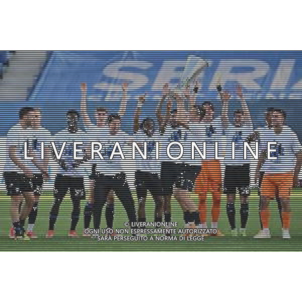 TVRG Atalanta vs Torino nella foto festeggiamenti per la vittoria della UEFA Europa League Bergamo 26-05-2024 Gewiss Stadium Campionato Serie A TIM - 38a giornata foto Roberto Garavaglia/Agenzia Aldo Liverani sas/ AGENZIA ALDO LIVERANI SAS