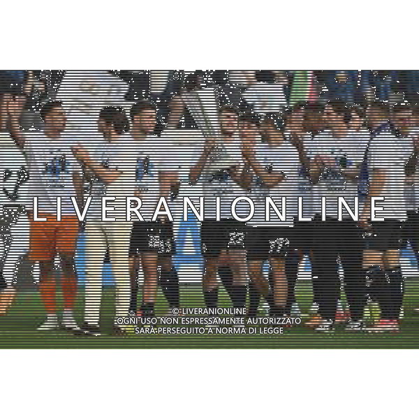 TVRG Atalanta vs Torino nella foto festeggiamenti per la vittoria della UEFA Europa League Bergamo 26-05-2024 Gewiss Stadium Campionato Serie A TIM - 38a giornata foto Roberto Garavaglia/Agenzia Aldo Liverani sas/ AGENZIA ALDO LIVERANI SAS