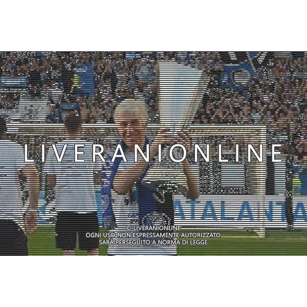 TVRG Atalanta vs Torino nella foto Gian Piero Gasperini allenatore Atalanta a fine gara con la coppa trofeo europa league Bergamo 26-05-2024 Gewiss Stadium Campionato Serie A TIM - 38a giornata foto Roberto Garavaglia/Agenzia Aldo Liverani sas/ AGENZIA ALDO LIVERANI SAS