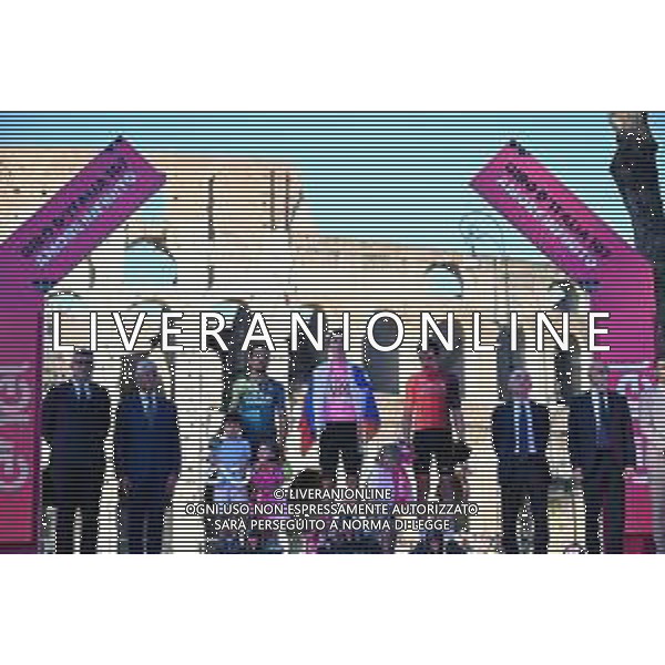 26-05-2024 Giro D\'italia; Tappa 21 Roma - Roma; 2024, Uae Team Emirates; 2024, Bora - Hansgrohe; 2024, Ineos Grenadiers; Pogacar, Tadej; Martinez Poveda, Daniel Felipe; Geraint, Thomas; Abodi, Andrea; Roma; ©SIROTTI / AGENZIA ALDO LIVERANI SAS
