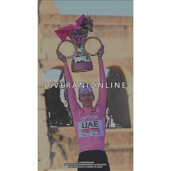 26-05-2024 Giro D\'italia; Tappa 21 Roma - Roma; 2024, Uae Team Emirates; Pogacar, Tadej; Bonacossa, Alberto; Roma; ©SIROTTI / AGENZIA ALDO LIVERANI SAS