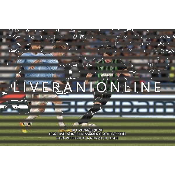 Lazio vs Sassuolo - Campionato Serie A TIM - 38 giornata - Stadio Olimpico - Roma 26-05-2024 nella foto Rovella e Lipani ©Federico Gaetano / AGENZIA ALDO LIVERANI SAS
