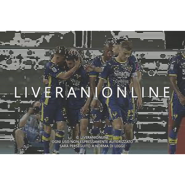 Tomas Suslov of Hellas Verona FC celebrates after scoring during Hellas Verona FC vs Internazionale FC, 38° Serie A Tim 2023-24 game at Marcantonio Bentegodi Stadium in Verona (VR), Italy, on May 26, 2024. (Photo by Davide Casentini) / AGENZIA ALDO LIVERANI SAS