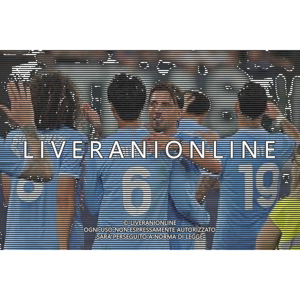 Lazio vs Sassuolo - Campionato Serie A TIM - 38 giornata - Stadio Olimpico - Roma 26-05-2024 nella foto Esultanza dopo Gol Mattia Zaccagni ©Federico Gaetano / AGENZIA ALDO LIVERANI SAS