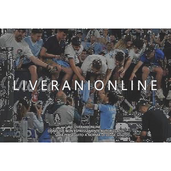 Lazio vs Sassuolo - Campionato Serie A TIM - 38 giornata - Stadio Olimpico - Roma 26-05-2024 nella foto Felipe Anderson acclamato dai tifosi a fine gara ©Federico Gaetano / AGENZIA ALDO LIVERANI SAS