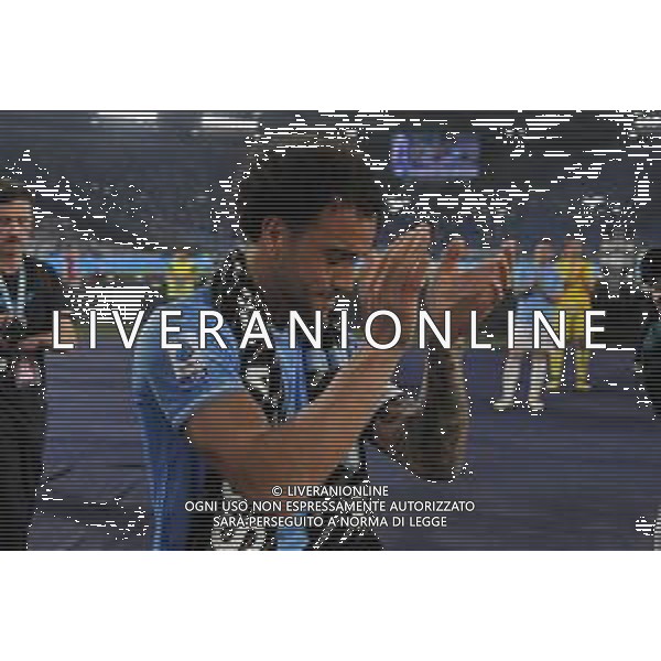 Lazio vs Sassuolo - Campionato Serie A TIM - 38 giornata - Stadio Olimpico - Roma 26-05-2024 nella foto Felipe Anderson commosso a fine gara ©Federico Gaetano / AGENZIA ALDO LIVERANI SAS