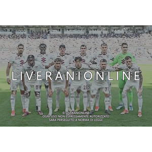 TVRG Atalanta vs Torino nella foto formazione Torino, in piedi da SX Adam Masina, Duvan Zapata, Raoul Bellanova, Pietro Pellegri, Alessandro Buongiorno e Luca Gemello; in basso da SX Adrien Fidele Tameze, Mergim Vojvod, Samuele Ricci, Karol Linetty e Ivan Ilic Bergamo 26-05-2024 Gewiss Stadium Campionato Serie A TIM - 38a giornata foto Roberto Garavaglia/Agenzia Aldo Liverani sas / AGENZIA ALDO LIVERANI SAS