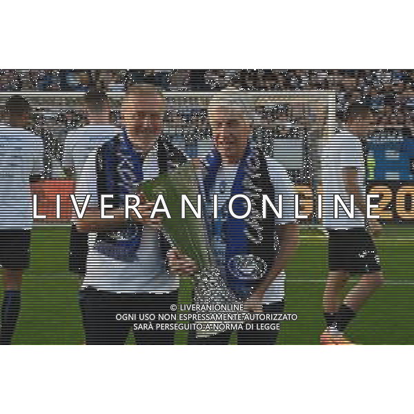 TVRG Atalanta vs Torino nella foto Gian Piero Gasperini allenatore Atalanta DX e sulla SX il suo vice Tullio Gritti Bergamo 26-05-2024 Gewiss Stadium Campionato Serie A TIM - 38a giornata foto Roberto Garavaglia/Agenzia Aldo Liverani sas / AGENZIA ALDO LIVERANI SAS