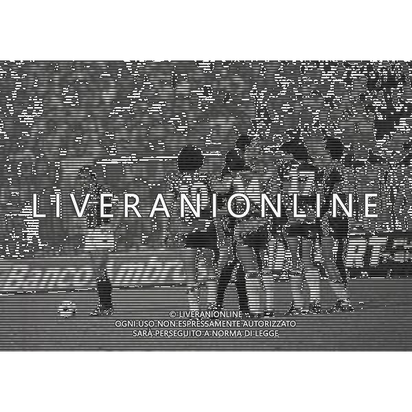 NEG-1981 MILANO-PARTITA AMICHEVOLE MILAN-BOCA JUNIORS NELLA FOTO ALDO MALDERA AG ALDO LIVERANI SAS
