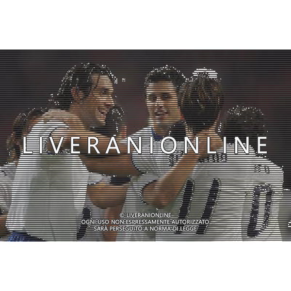 olanda calcio 2005/06 nella foto esultanza italia ph marco luzzani/ag aldo liverani s.a.s.