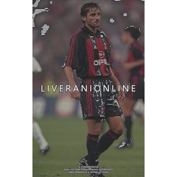 NEG COL-09-08-2000 MILANO -PRELIMINARI DI CHAMPIONS LEAGUE MILAN-DINAMO ZAGABRIA 3-1 NELLA FOTO LEONARDO AG ALDO LIVERANI SAS