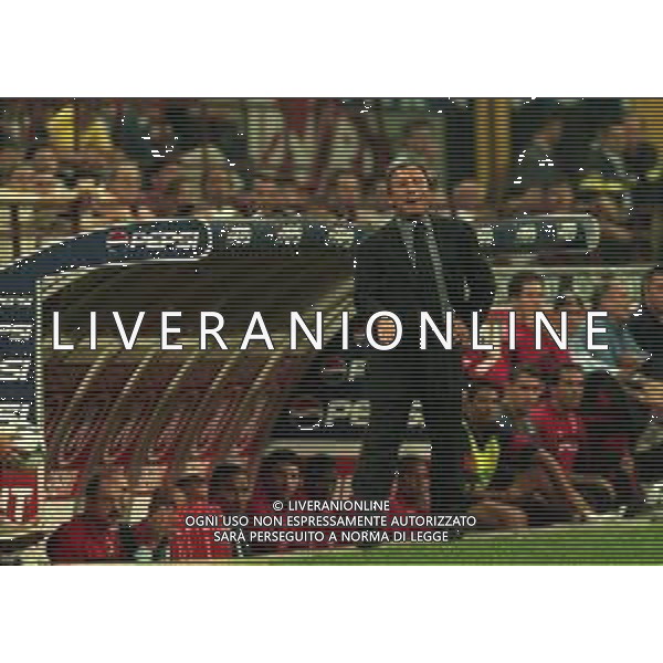 NEG COL-09-08-2000 MILANO -PRELIMINARI DI CHAMPIONS LEAGUE MILAN-DINAMO ZAGABRIA 3-1 NELLA FOTO ALBERTO ZACCHERONI AG ALDO LIVERANI SAS
