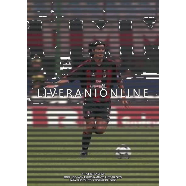 NEG COL-09-08-2000 MILANO -PRELIMINARI DI CHAMPIONS LEAGUE MILAN-DINAMO ZAGABRIA 3-1 NELLA FOTO DEMETRIO ALBERTINI AG ALDO LIVERANI SAS
