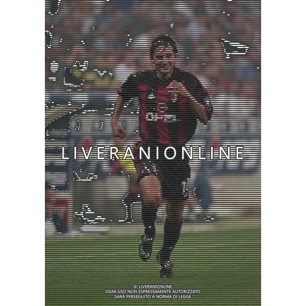 NEG COL-09-08-2000 MILANO -PRELIMINARI DI CHAMPIONS LEAGUE MILAN-DINAMO ZAGABRIA 3-1 NELLA FOTO LEONARDO AG ALDO LIVERANI SAS