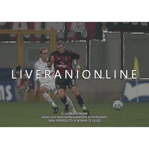 NEG COL-09-08-2000 MILANO -PRELIMINARI DI CHAMPIONS LEAGUE MILAN-DINAMO ZAGABRIA 3-1 NELLA FOTO ANDRIY SHEVCHENKO AG ALDO LIVERANI SAS