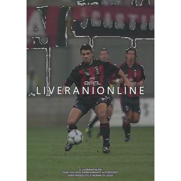 NEG COL-09-08-2000 MILANO -PRELIMINARI DI CHAMPIONS LEAGUE MILAN-DINAMO ZAGABRIA 3-1 NELLA FOTO GENNARO GATTUSO AG ALDO LIVERANI SAS