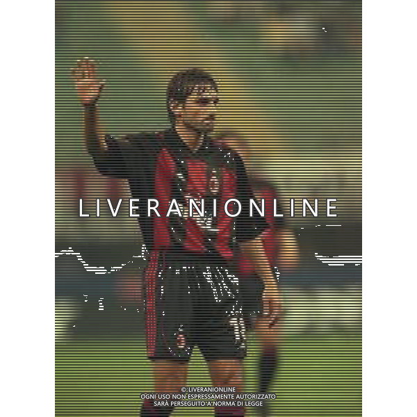 NEG COL-09-08-2000 MILANO -PRELIMINARI DI CHAMPIONS LEAGUE MILAN-DINAMO ZAGABRIA 3-1 NELLA FOTO LEONARDO AG ALDO LIVERANI SAS
