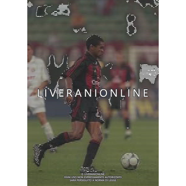 NEG COL-09-08-2000 MILANO -PRELIMINARI DI CHAMPIONS LEAGUE MILAN-DINAMO ZAGABRIA 3-1 NELLA FOTO SERGINHO AG ALDO LIVERANI SAS