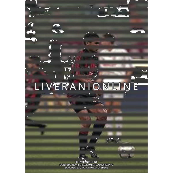 NEG COL-09-08-2000 MILANO -PRELIMINARI DI CHAMPIONS LEAGUE MILAN-DINAMO ZAGABRIA 3-1 NELLA FOTO SERGINHO AG ALDO LIVERANI SAS
