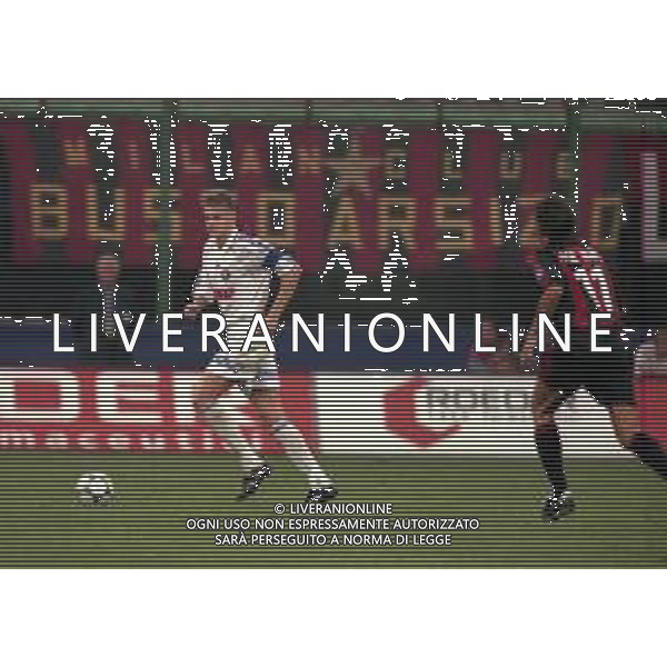 NEG COL-09-08-2000 MILANO -PRELIMINARI DI CHAMPIONS LEAGUE MILAN-DINAMO ZAGABRIA 3-1 NELLA FOTO AZIONE DI GIOCO AG ALDO LIVERANI SAS