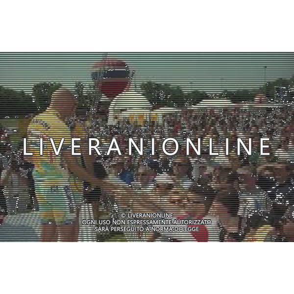 NEG-10-05-1998 MONZA GRANFONDO DI CICLISMO NELLA FOTO MARCO PANTANI AG ALDO LIVERANI SAS