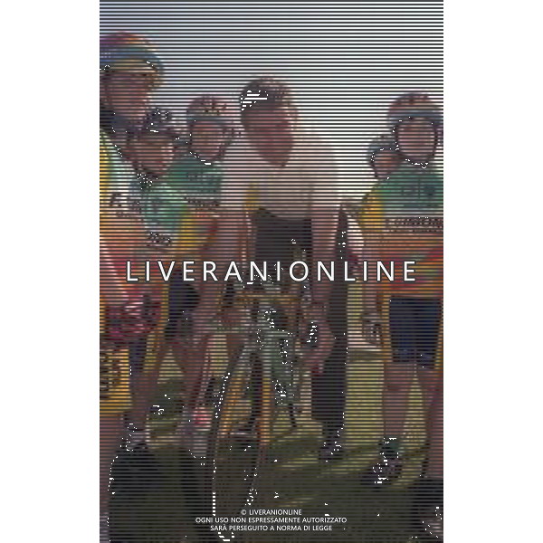 NEG-10-05-1998 MONZA GRANFONDO DI CICLISMO NELLA FOTO FELICE GIMONDI AG ALDO LIVERANI SAS
