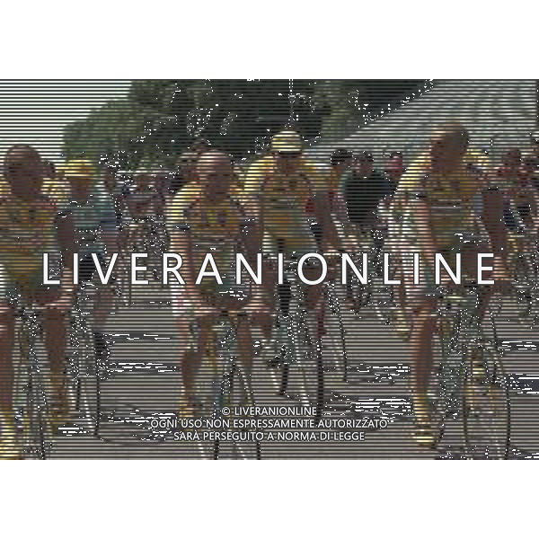 NEG-10-05-1998 MONZA GRANFONDO DI CICLISMO NELLA FOTO MARCO PANTANI AG ALDO LIVERANI SAS