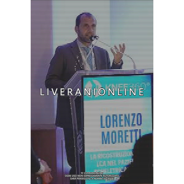24/25 Maggio 2024-Centro Congressi Fortezza Santa Trada- Santa Trada di Cannitello-Villa San Giovanni-Reggio Calabria-Italia- KNEE 360¬∞ STATE OF ART IN SPORT MEDICINE AND PRIMARY KNEE REPLACEMENT-Presidenti del Congresso: Dott. Giuseppe Calafiore e Dott. Roberto Simonetta IN FOTO: DOTT. LORENZO MORETTI -Congresso internazionale sulle nuove frontiere della chirurgia e della riabilitazione del ginocchio. ©PASQUALE GARREFFA / AGENZIA ALDO LIVERANI SAS