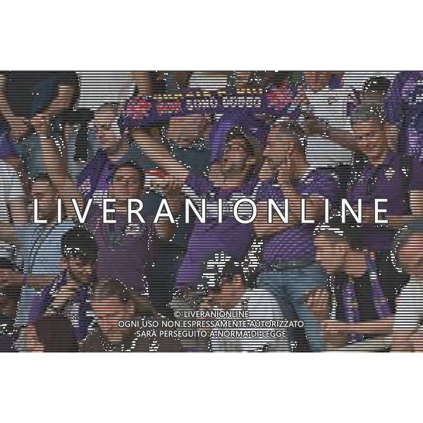 TVRG Olympiacos vs Fiorentina nella foto tifosi Fiorentina Atene (GRE) 29-05-2024 AEK Arena Finale UEFA Conference League foto Roberto Garavaglia/Agenzia Aldo Liverani sas / AGENZIA ALDO LIVERANI SAS
