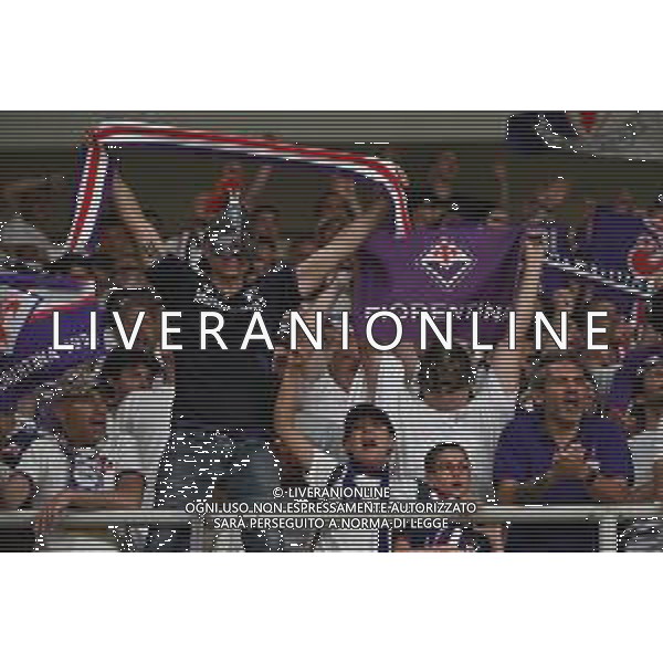 TVRG Olympiacos vs Fiorentina nella foto tifosi Fiorentina Atene (GRE) 29-05-2024 AEK Arena Finale UEFA Conference League foto Roberto Garavaglia/Agenzia Aldo Liverani sas / AGENZIA ALDO LIVERANI SAS