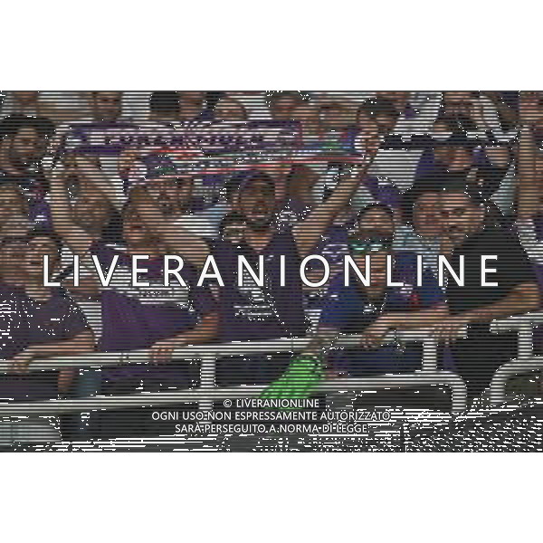 TVRG Olympiacos vs Fiorentina nella foto tifosi Fiorentina Atene (GRE) 29-05-2024 AEK Arena Finale UEFA Conference League foto Roberto Garavaglia/Agenzia Aldo Liverani sas / AGENZIA ALDO LIVERANI SAS
