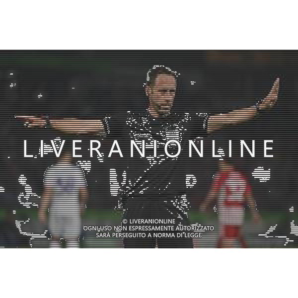 TVRG Olympiacos vs Fiorentina nella foto l\'arbitro Artur Soares Dias (POR) Atene (GRE) 29-05-2024 AEK Arena Finale UEFA Conference League foto Roberto Garavaglia/Agenzia Aldo Liverani sas / AGENZIA ALDO LIVERANI SAS