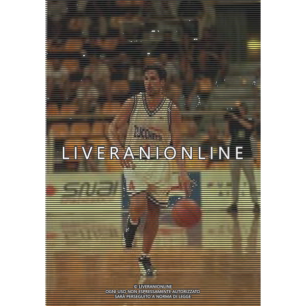 NEG-1999 ZUCCHETTI MONTECATINI BASKET NELLA FOTO SCARONE GERMAN AG ALDO LIVERANI SAS