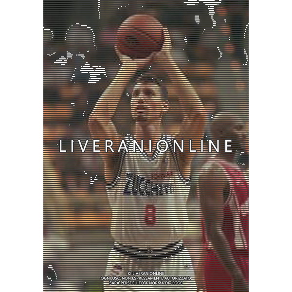NEG-1999 ZUCCHETTI MONTECATINI BASKET NELLA FOTO VANNUZZO MANUEL AG ALDO LIVERANI SAS