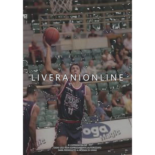 NEG-1999 BIPOP CARIRE BASKET REGGIO EMILIA NELLA FOTO CITTADINI ALESSANDRO AG ALDO LIVERANI SAS
