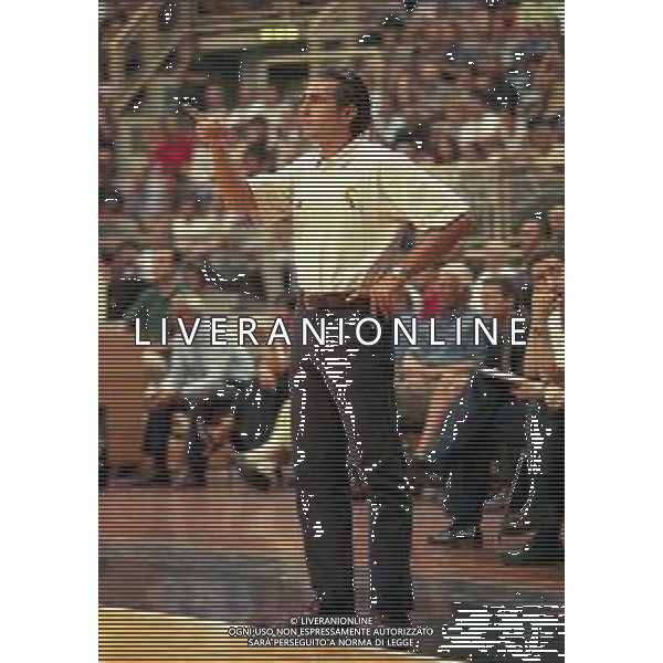 NEG-1999 REAL MADRID BASKET NELLA FOTO SERGIO SCARIOLO ALLENATORE REAL MADRID BASKET AG ALDO LIVERANI SAS