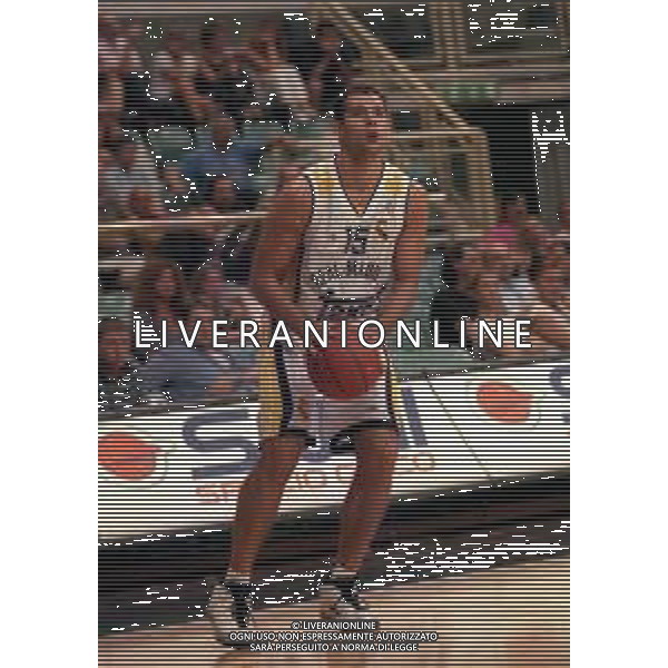 NEG-1999 REAL MADRID BASKET NELLA FOTO ITURBE IKER AG ALDO LIVERANI SAS